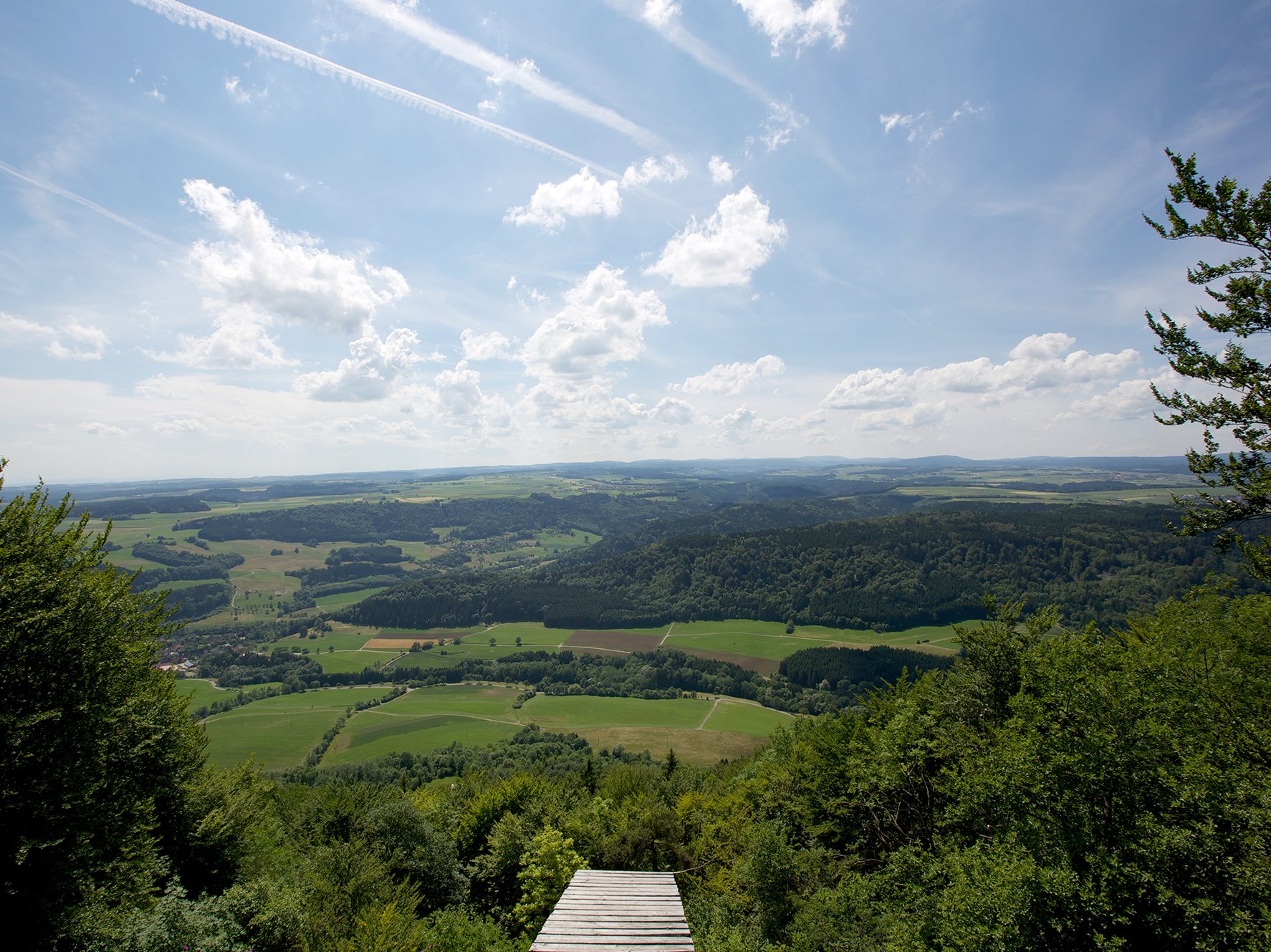 Panoramablick vom Eichberg