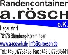 Randencontainer A. Rösch